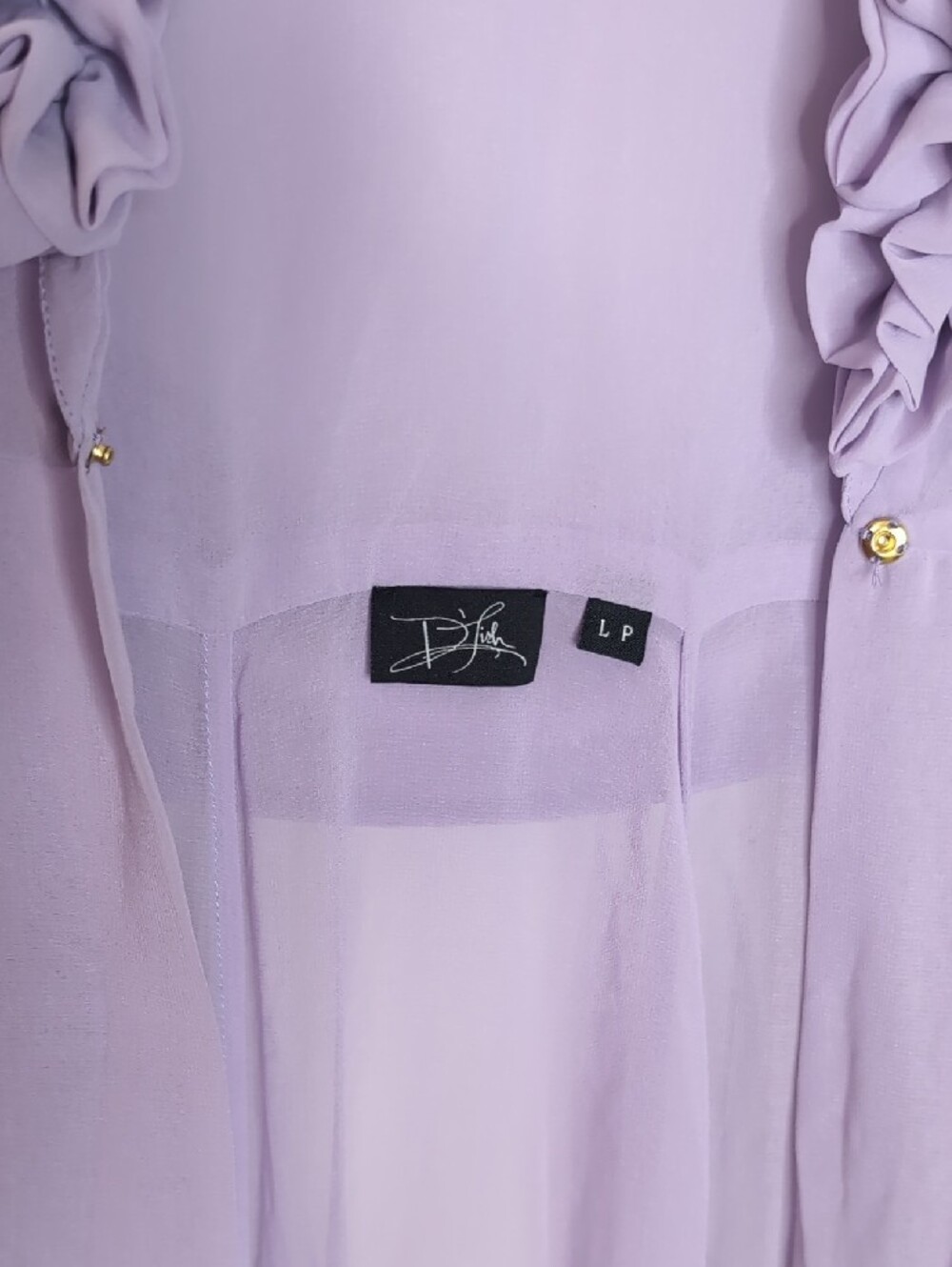Catherine D'Lish Lavender Robe - Picture 4 of 9